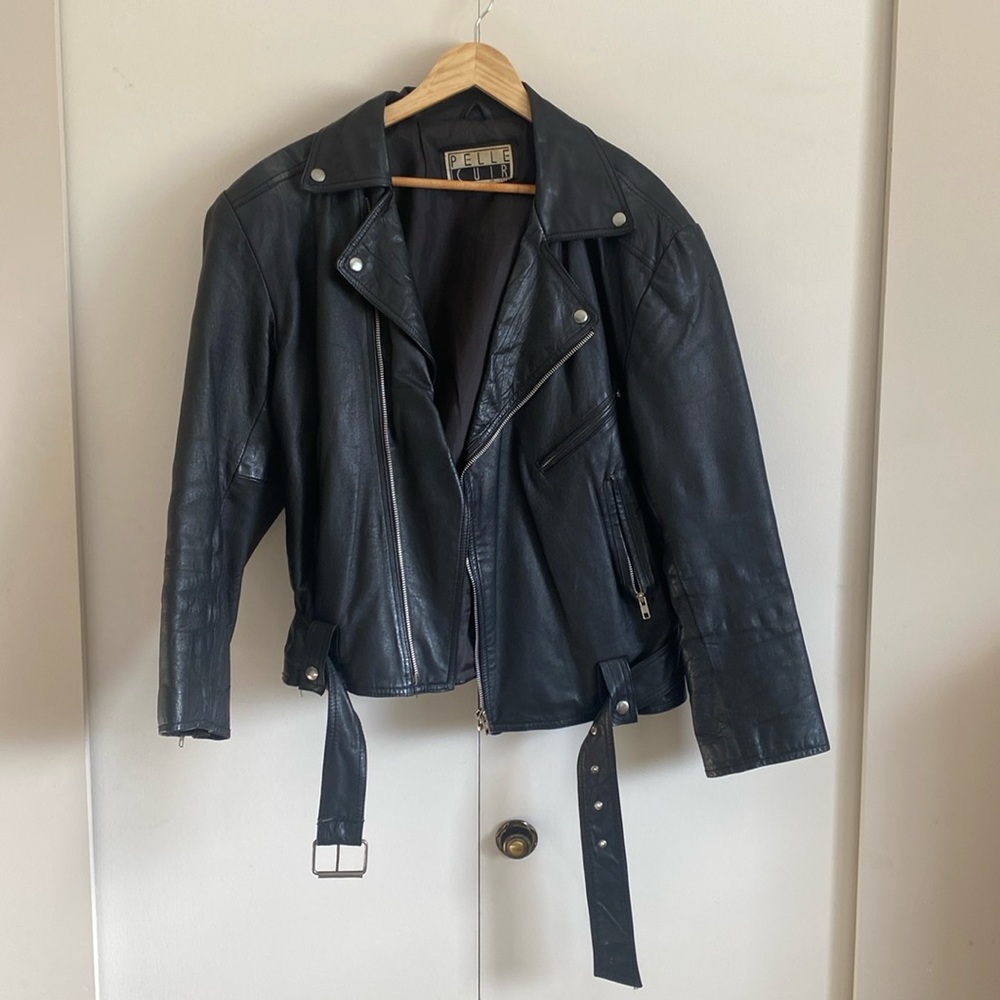 Vintage leather jacket